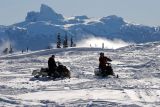 Black Tusk nemůže chybět na žádné fotce z Whistleru.